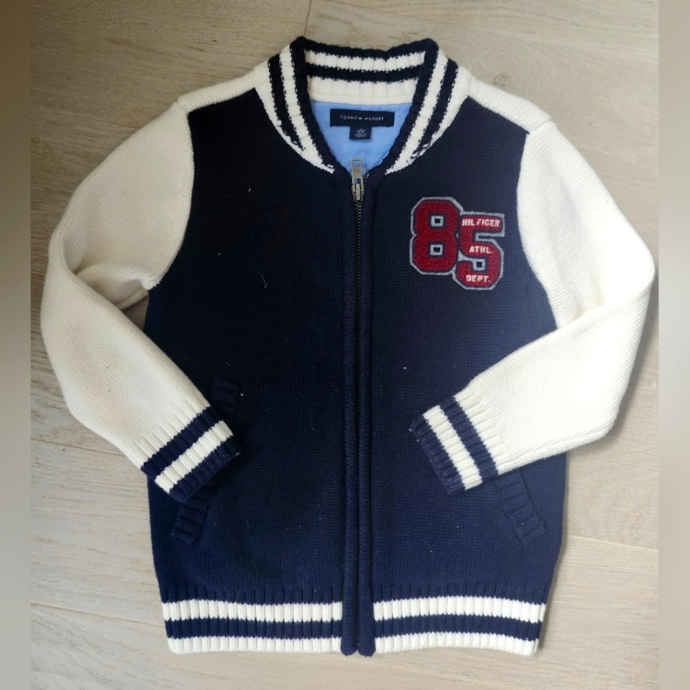 Tommy Hilfiger Boys Size 4 / XS Full Zip Sweater